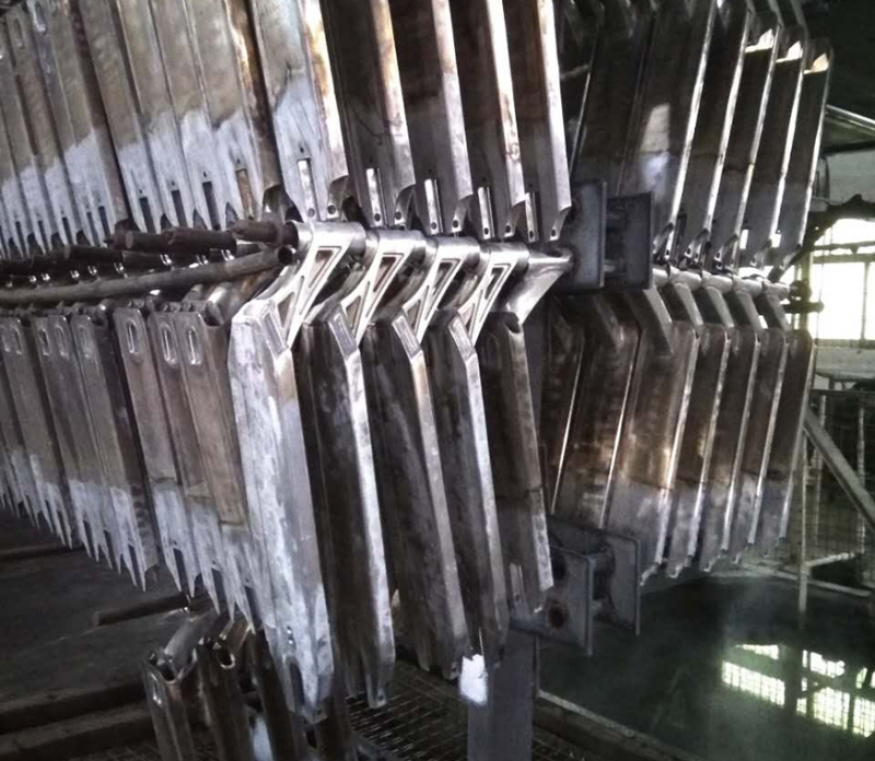 鋁合金電動車架熱處理